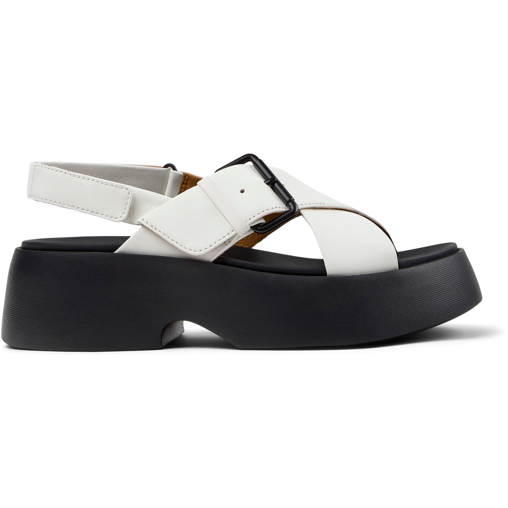 Sandalias - CAMPER Tasha - Blanco - Cuero liso