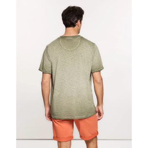 Camiseta Manga Corta Caqui - Nael