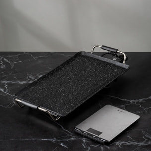 Báscula de cocina 23x15,8x2,2cm en Acero inoxidable color Negro SwissHome