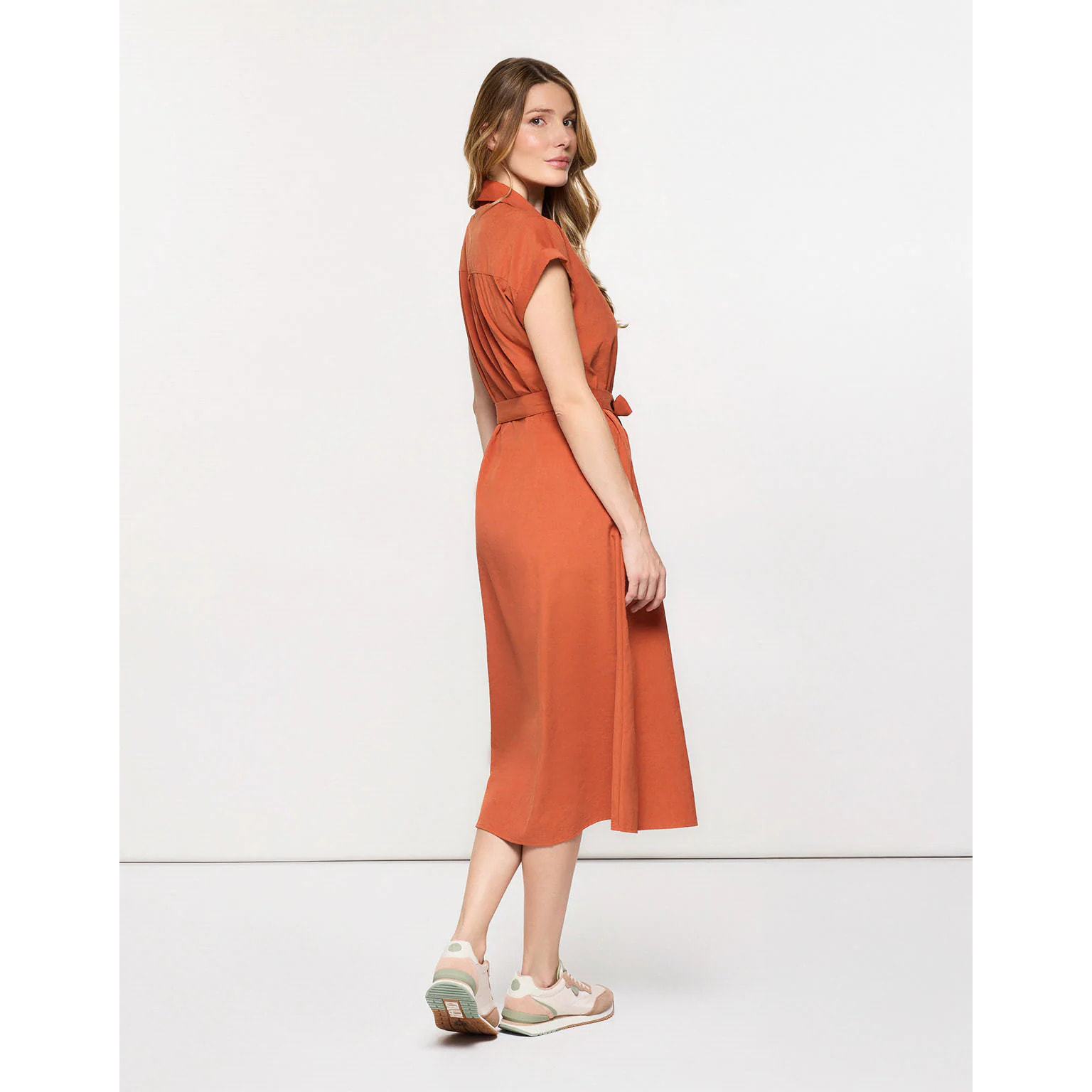 Vestido Midi Naranja - Veronique II