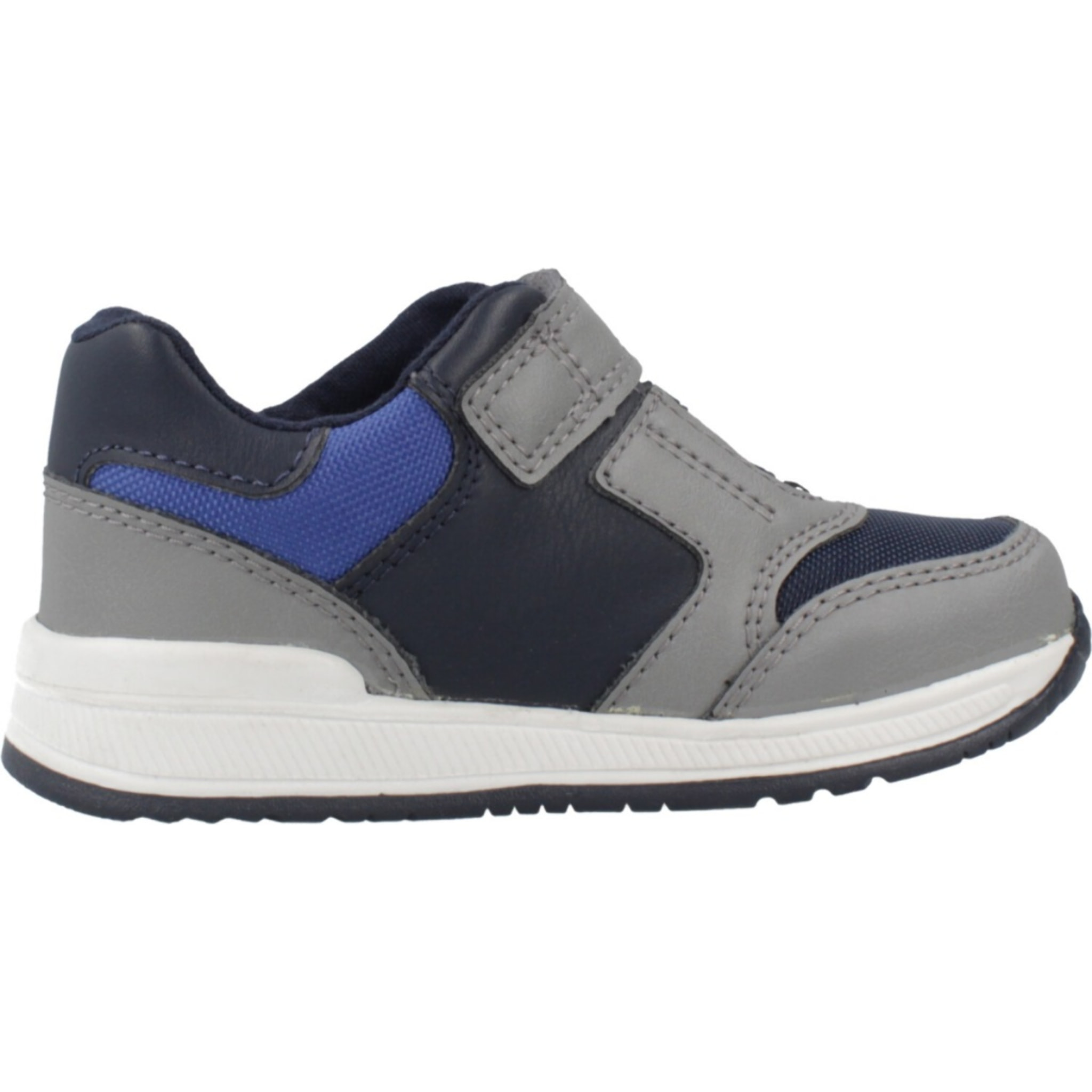 Zapatillas Niño de la marca GEOX  modelo B RISHON BOY GRIS