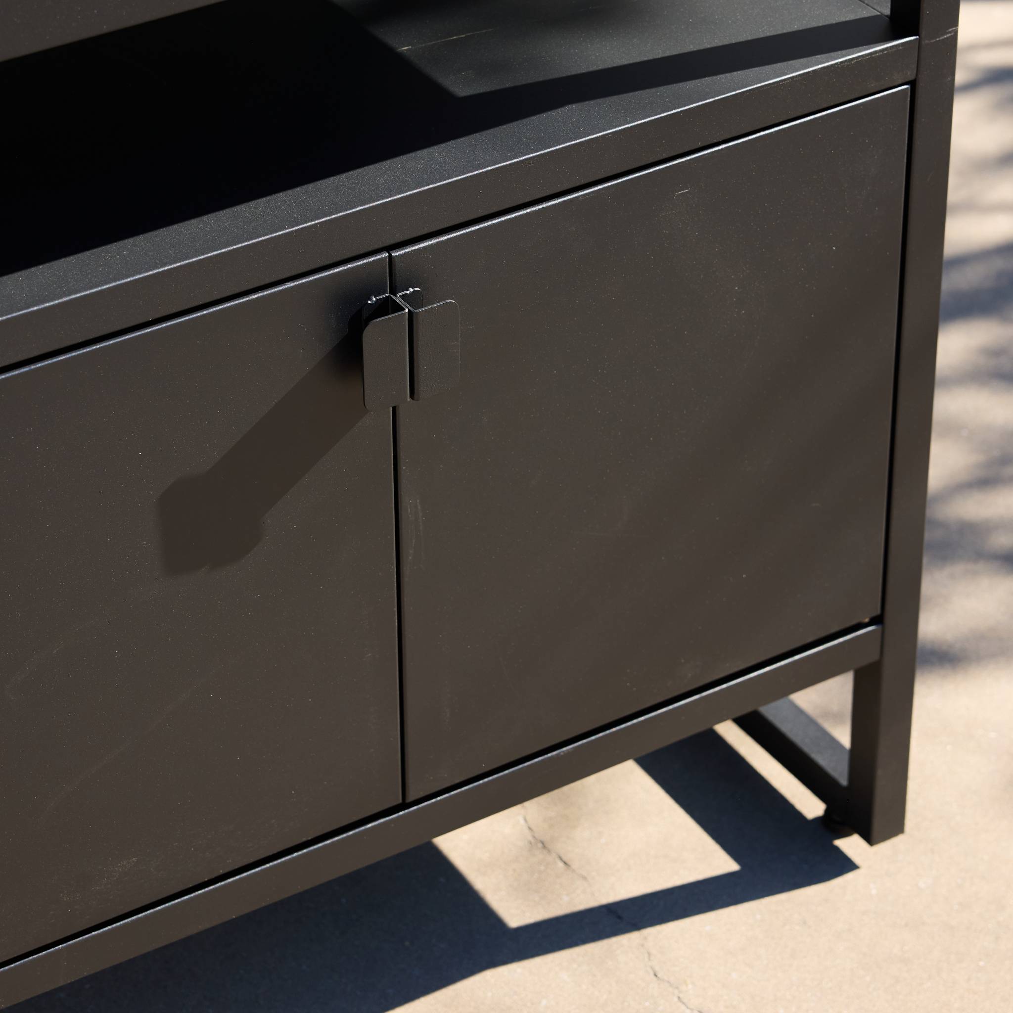 Module de cuisine extérieure acier 2 portes L80cm KEA