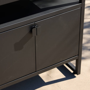 Module de cuisine extérieure acier 2 portes L80cm KEA