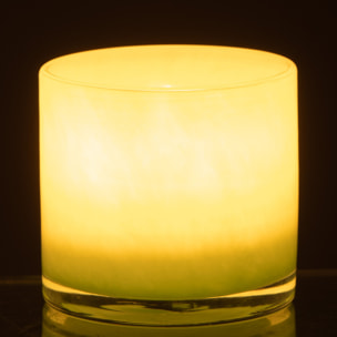 J-Line photophore Jade - verre - vert clair - small