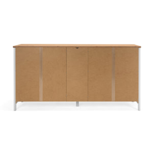 Buffet scandinave avec rangements 180cm ARANDAR
