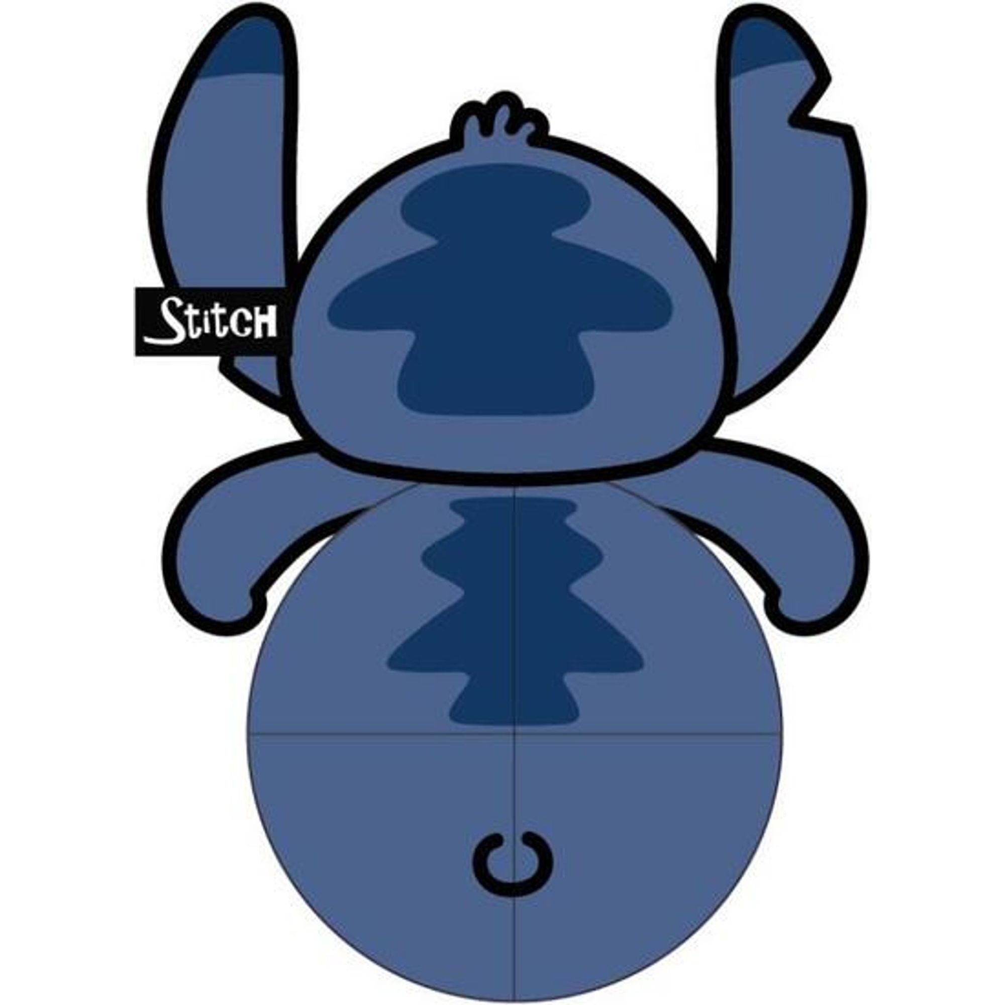 Peluche Para Perro Pelota Stitch Blue