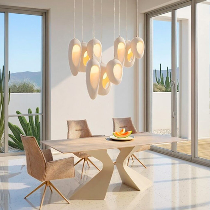 Table Gloria Travertino 200x100cm Kare Design