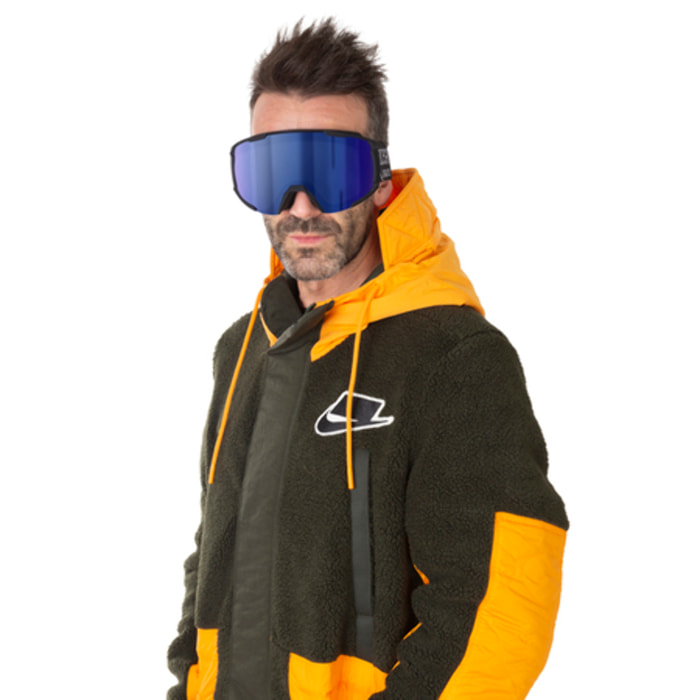Gafas de esquí OCEAN KALNAS - Negro / Revo azul con borde negro