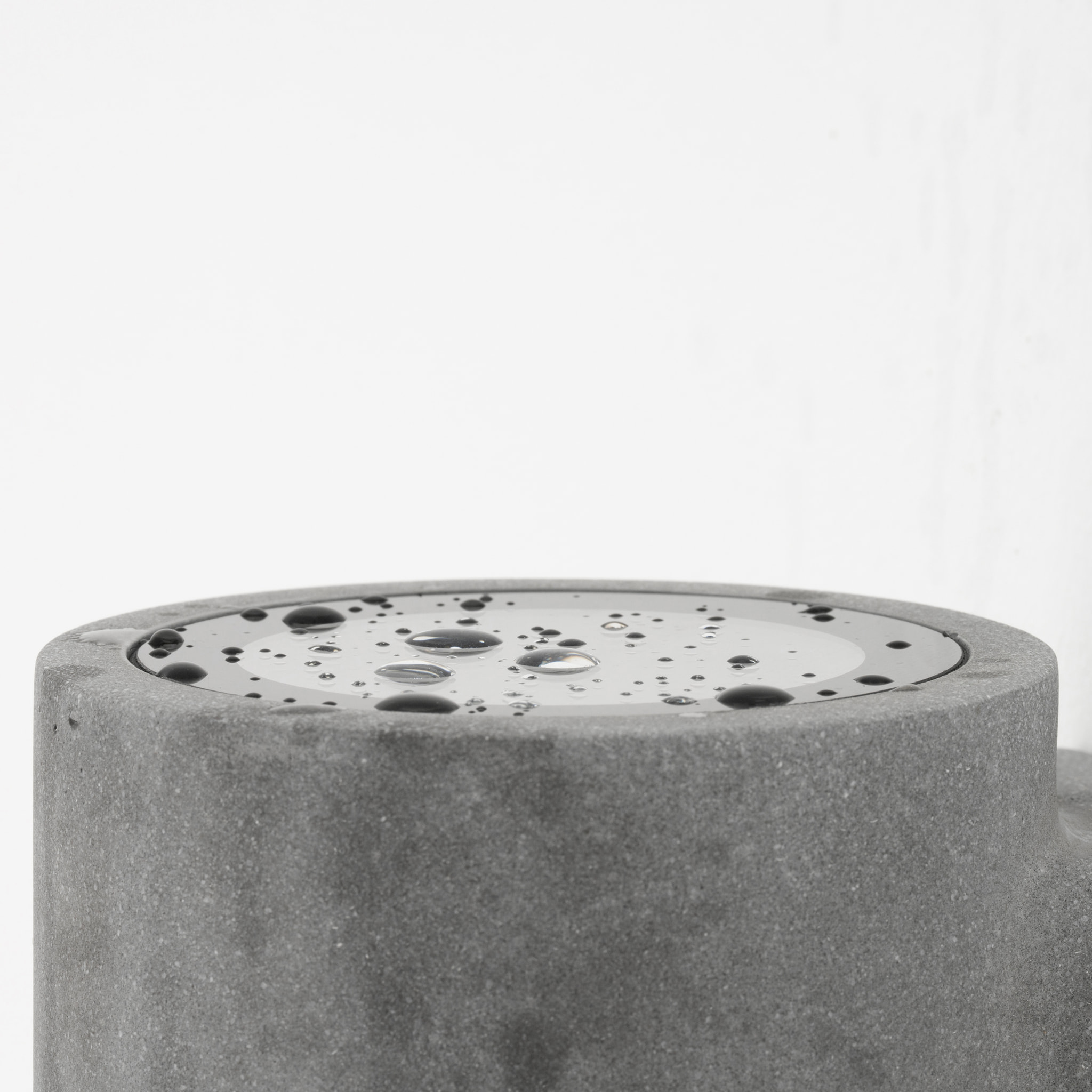 Forlight Aplique de pared exteropr Rem acabado cemento IP44 8W 11 x 20 x 13cm