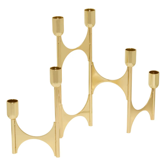 Chandelier Crush H.48cm doré