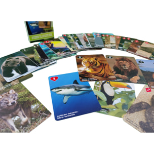 WWF CARTAS DE ANIMALES - 52 CARTAS