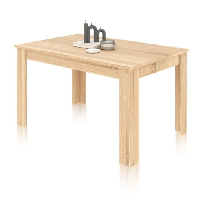 Mesa de comedor extensible Danna 140 Roble Canadian