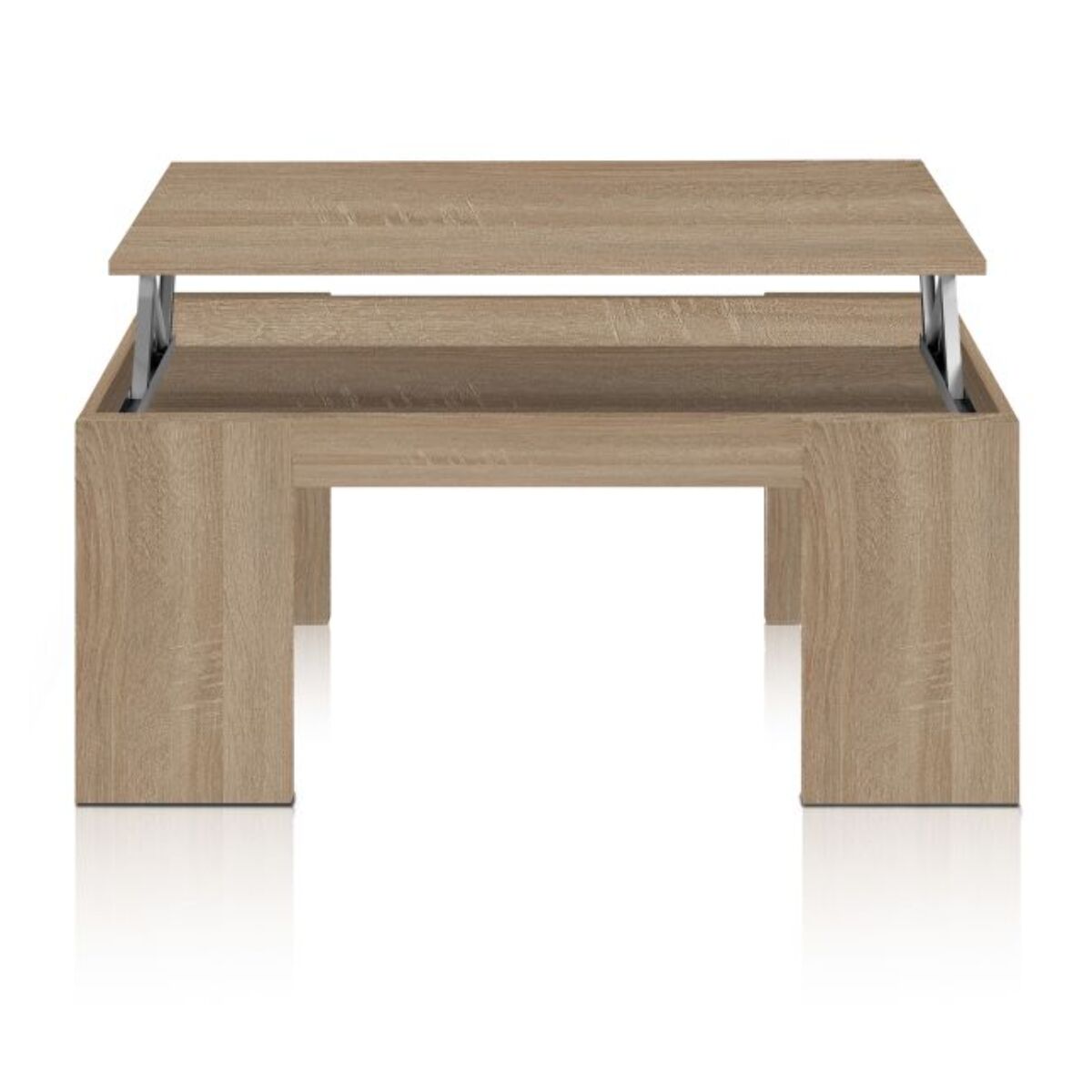 Mesa de centro elevable Calex Roble Canadian