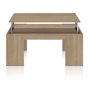 Mesa de centro elevable Calex Roble Canadian