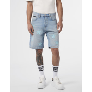 PHILIPP PLEIN Denim Shorts Cocco Stars