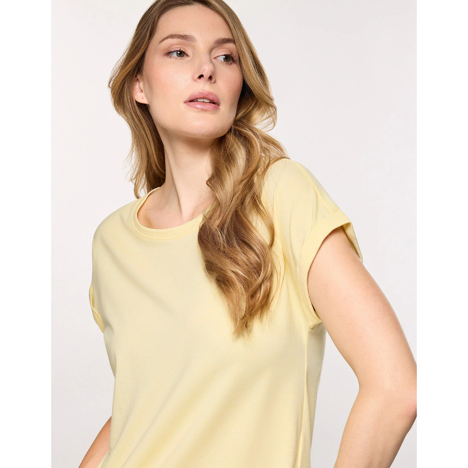 Camiseta Manga Corta Amarillo - Luma