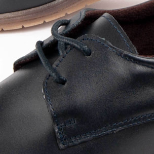 Oxford De Cuña - Azul - Altura: 4 Cm