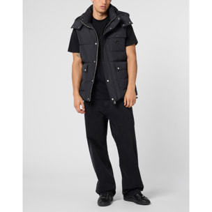 PHILIPP PLEIN Gilet imbottito in piuma GOTHIC PLEIN