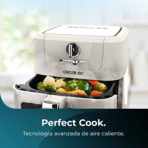 Cecotec Freidora de Aire sin Aceite de 5 L con Ventana Air Fryer Cecofry Antique