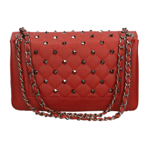 Borsa a tracolla da donna In Vera pelle Made in Italy 22x13x7 cm