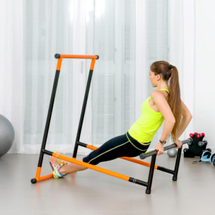 Pack Stazione per trazioni fitness e set bande di resistenza con accessori e guida InnovaGoods