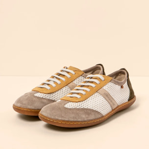 Zapatos N5293 MULTI MATERIAL MULTI WHITE/ EL VIAJERO color Multi white