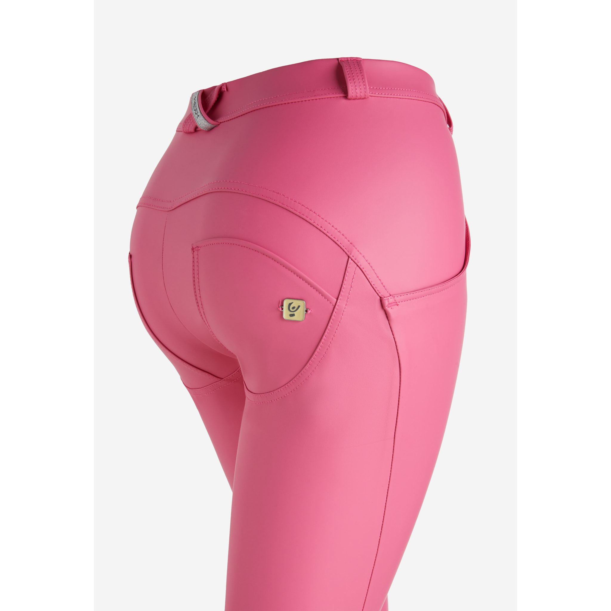 Pantaloni push up WR.UP® superskinny similpelle ecologica