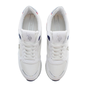 Sneakers U.S. Polo Assn White Silver