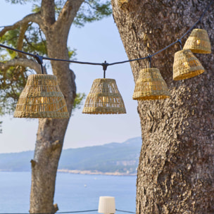 Guirlande connectable TESSA 7xE27 6M