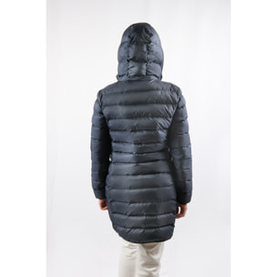 Chaqueta Munich Long Jacket marca ECOON - Azul oscuro