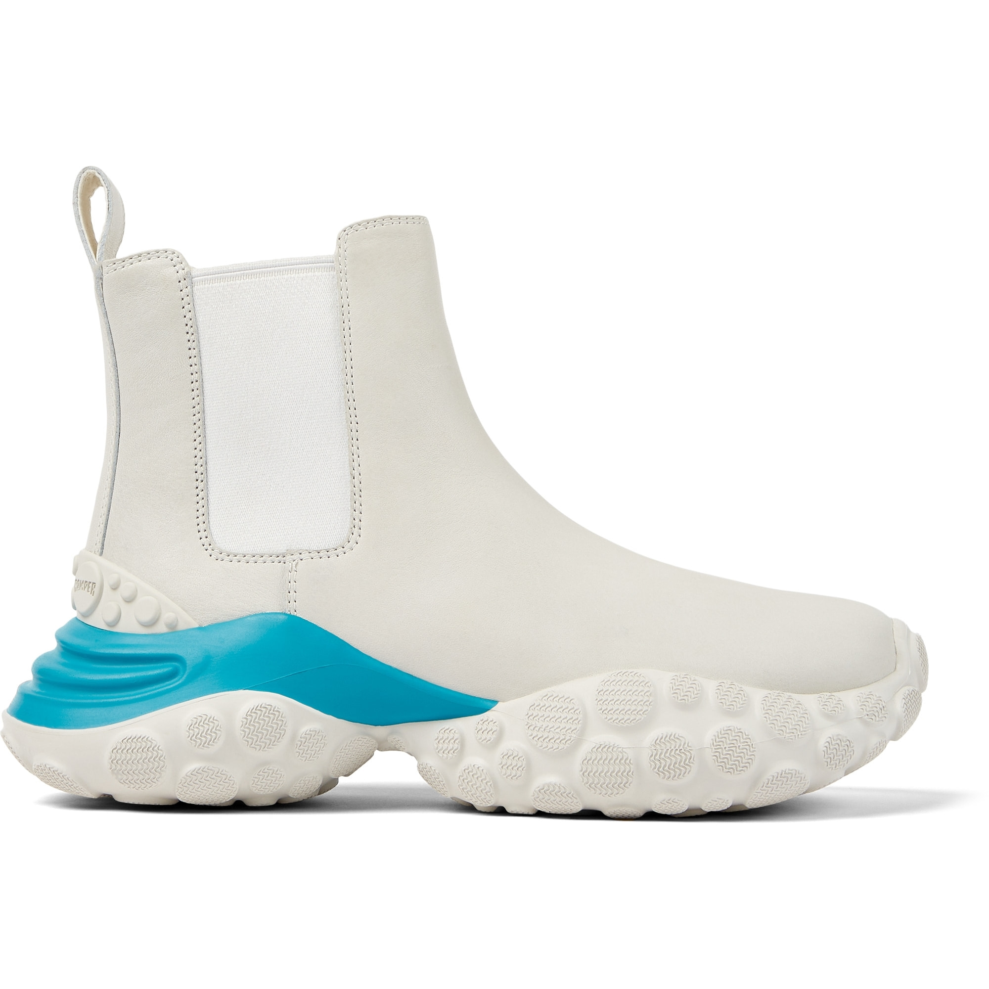 Botines - CAMPER Pelotas Mars - Blanco - Cuero liso