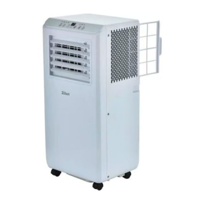 Climatiseur mobile Blanc 7000BTU Classe A Zilan ZLN2495