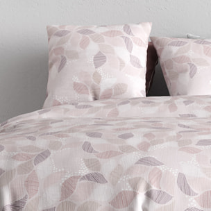 Parure housse de couette imprimé 100% coton - alix