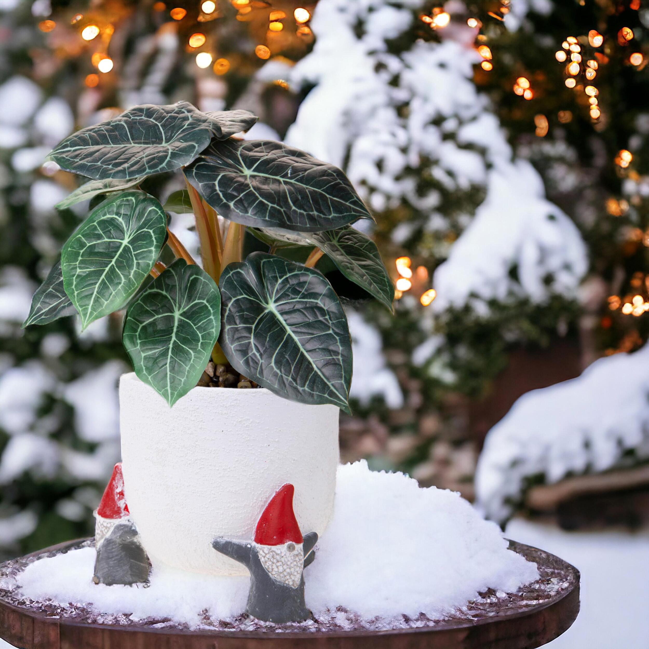 Cachepot con Elfi - Pezzi 2 - 21xH17x20cm - Bianchi Dino SpA