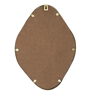 Miroir Deco Contour Deco Dore Losange