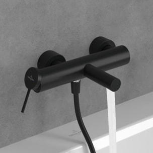 Mitigeur bain douche mécanique Loop & Friends Noir mat