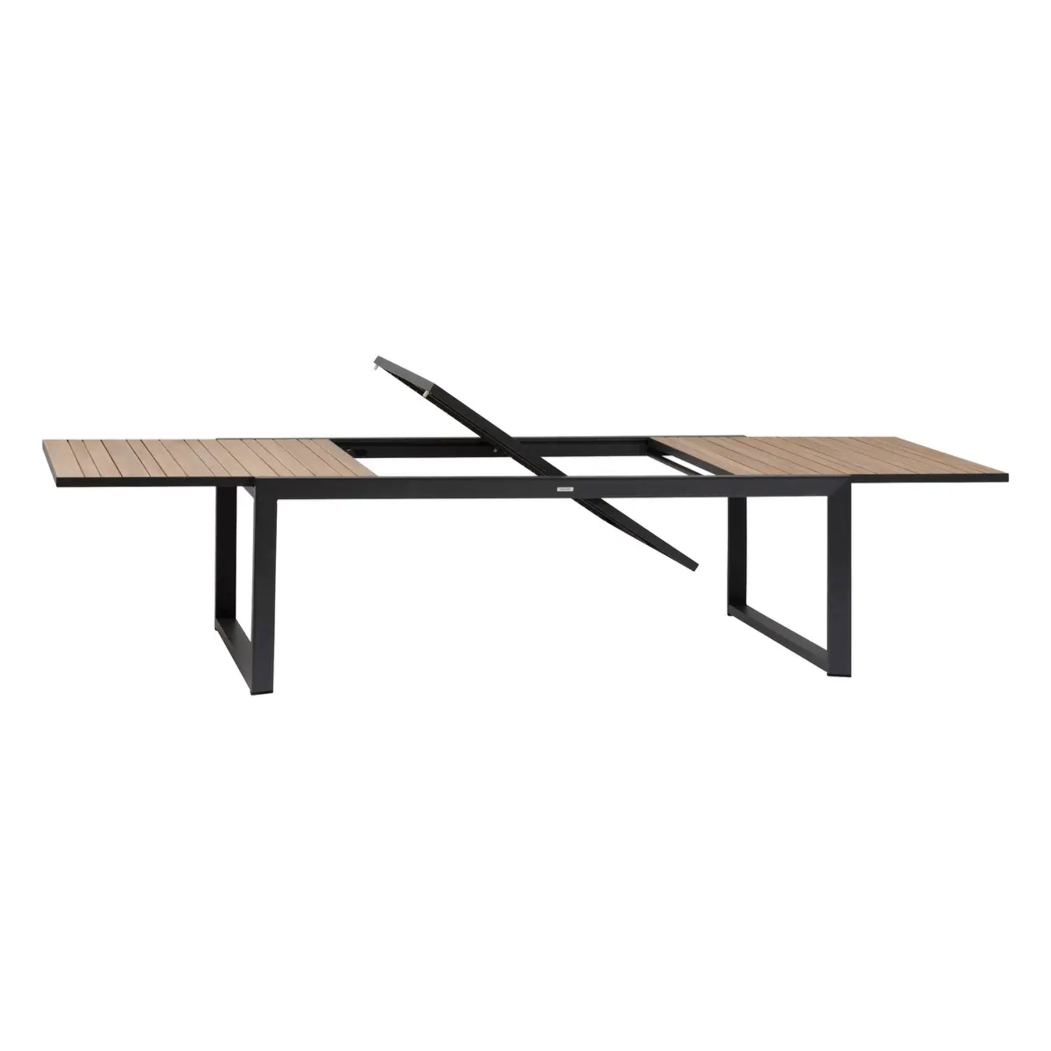 Table de jardin extensible Corvo Acacia & Graphite