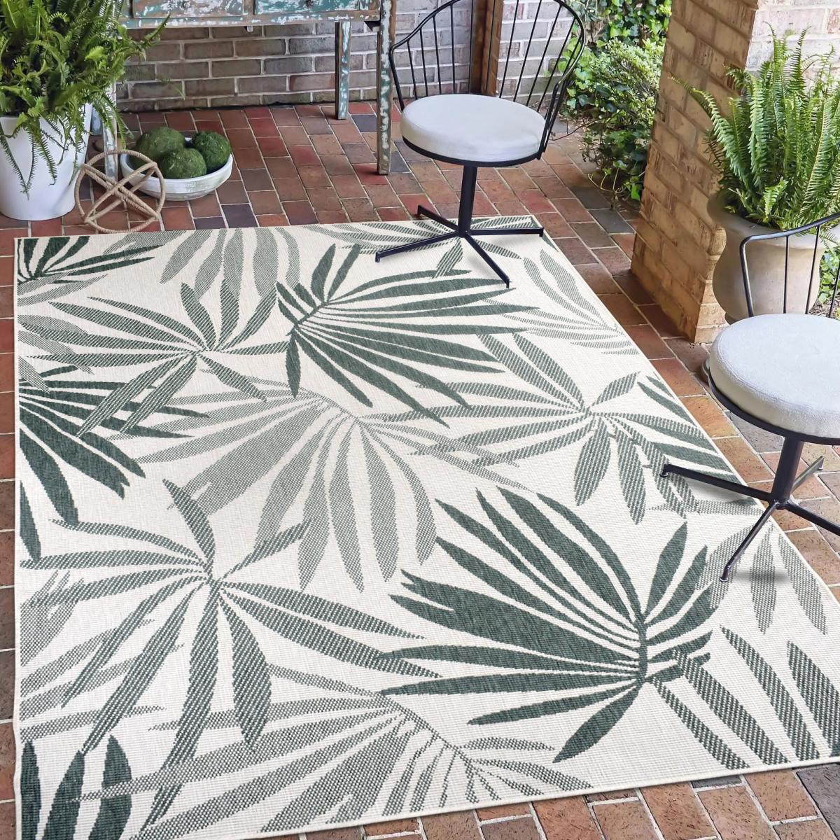 Tapis extérieur, kilim reversible EX1 LEA