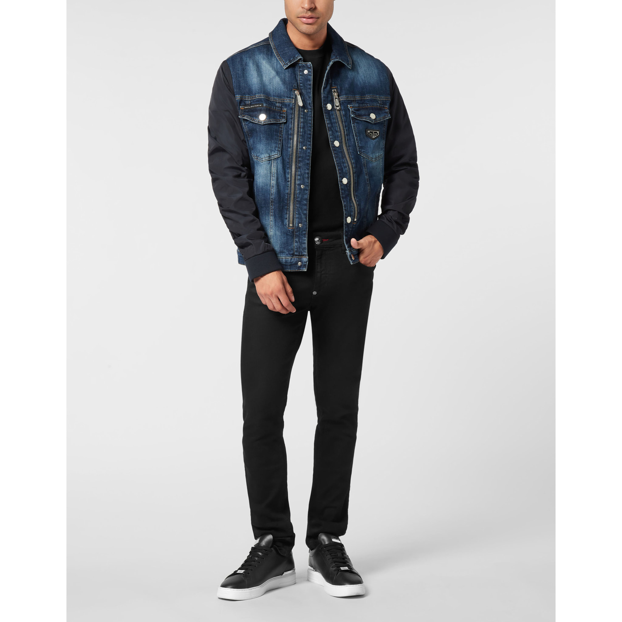 PHILIPP PLEIN Giacca in denim COLLEGE