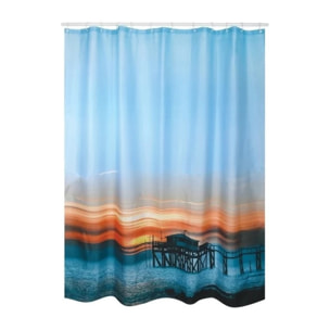 Rideau de douche Polyester SUNSET 180x200cm Multicolor MSV