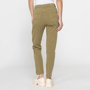 MOM JEANS DONNA MODELLO 5 TASCHE IN BULL DENIM