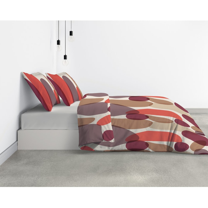 Parure De Couette 3pcs 100% Coton 57 Fils/cm2-jopline