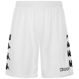 Kappa - Pantaloni Corti Uomo Bianco - Kappa4Football Curchet
