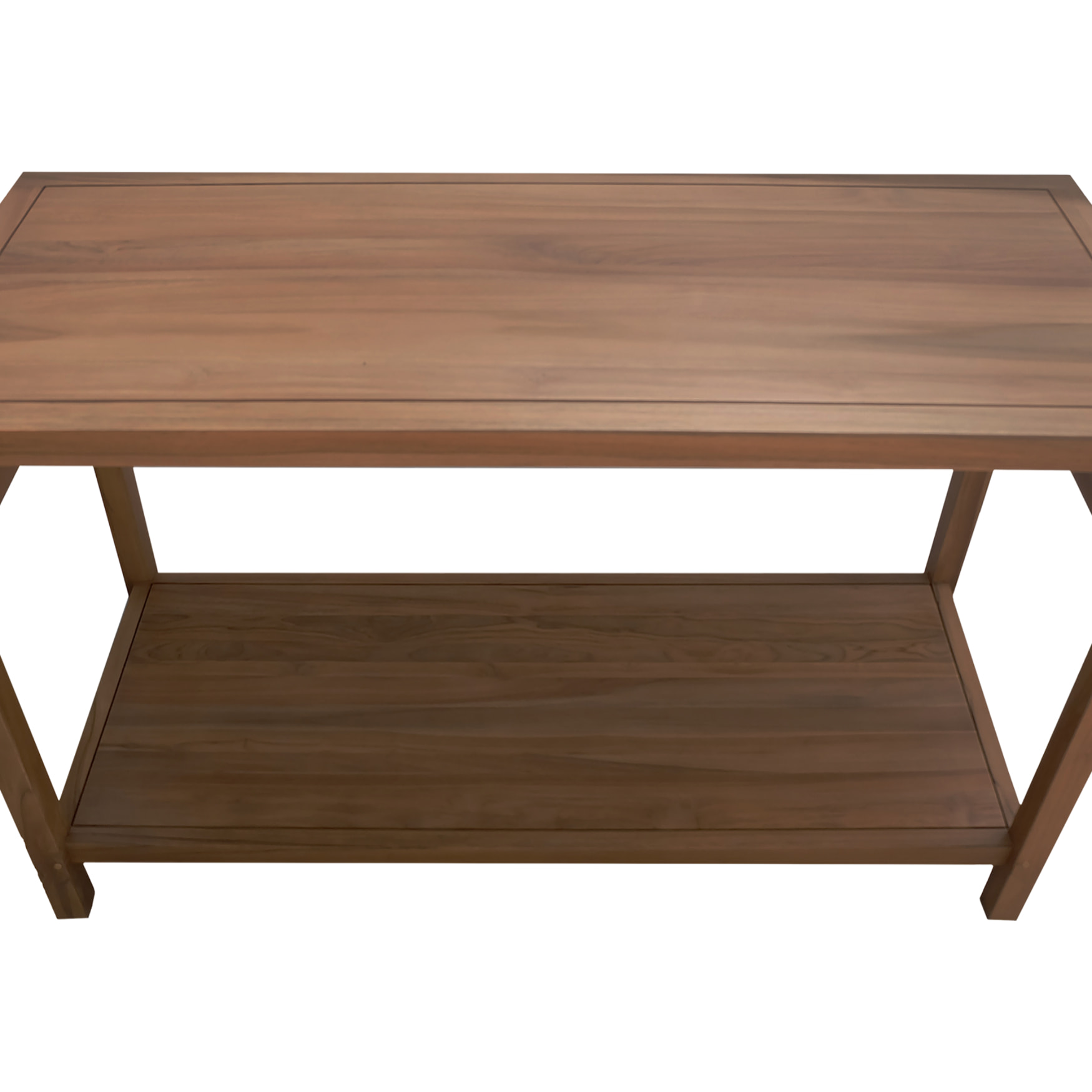 Meuble double vasque en teck massif 120cm DEWI