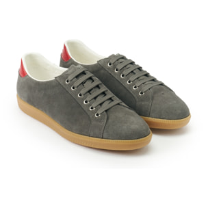 Sneaker British Passport Grigio