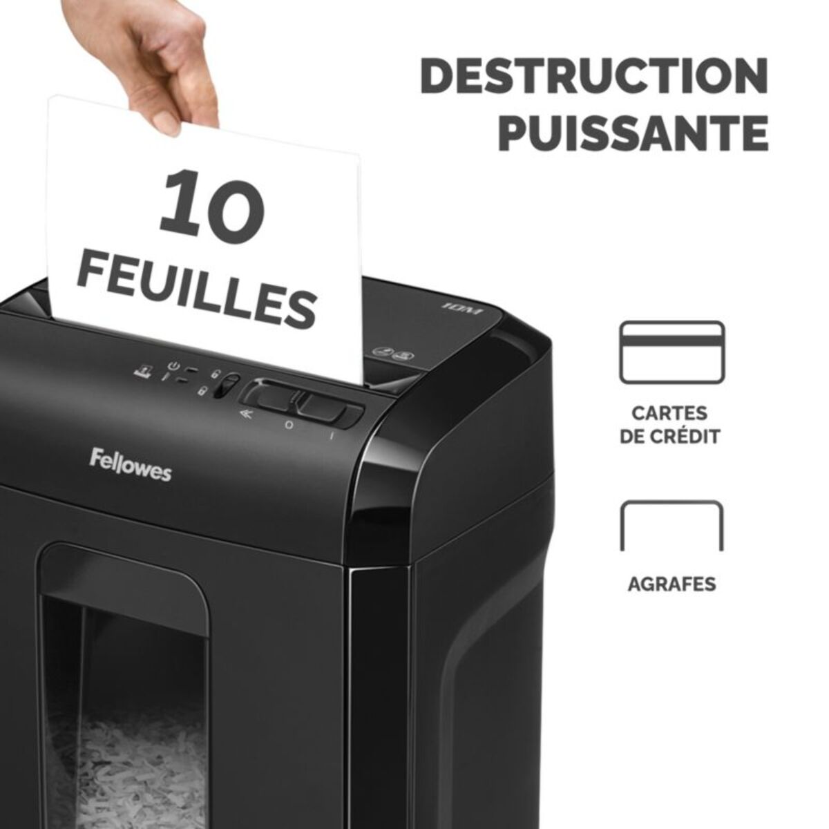 Destructeur FELLOWES 10M