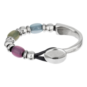 Pulsera plata colores Multicolor-basic1 plata