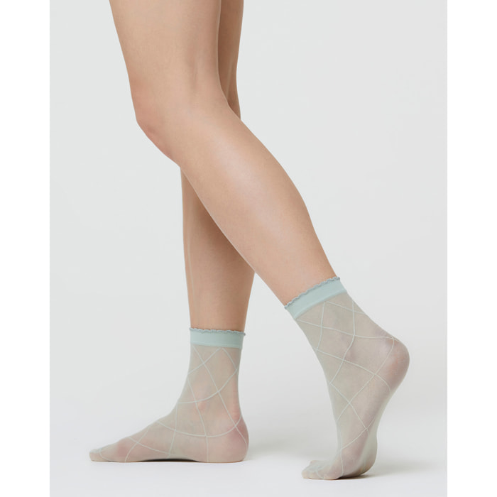 CALZINO VELATO LILIAN CON EFFETTO MICROTULLE