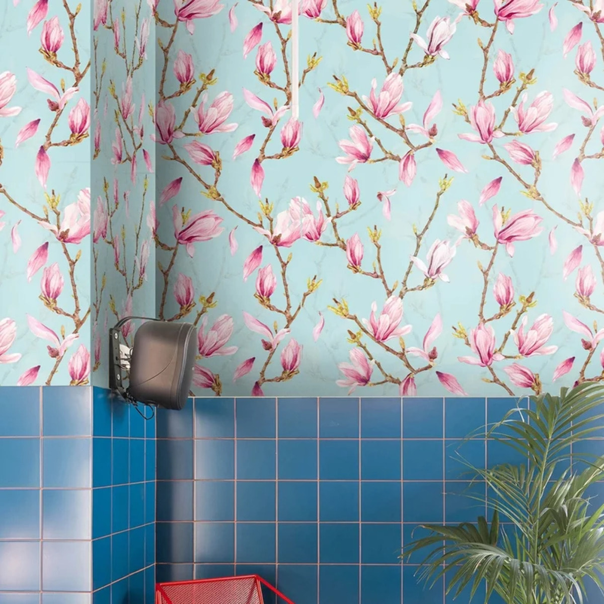 Carta da Parati Magnolia in Fiore