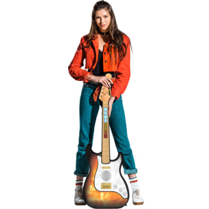 GUITARRA ELECTRICA TAMAÑO REAL JAM HERO 3 IDANCE